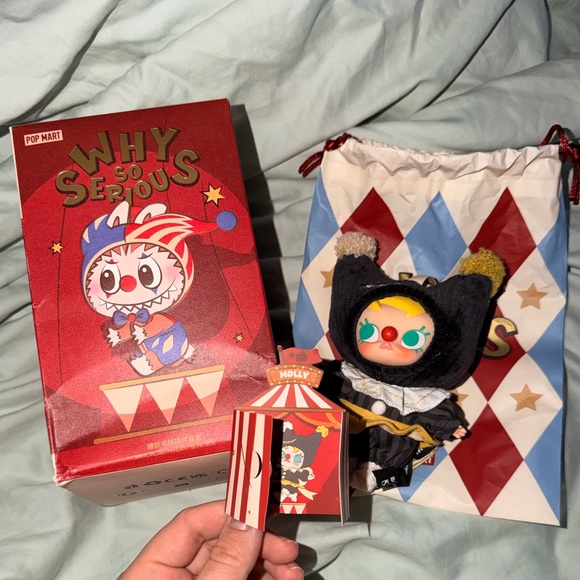 POP MART Other - POP MART Halloween WHY SO SERIOUS Blind Box - String Puppet Baby Molly Pendant